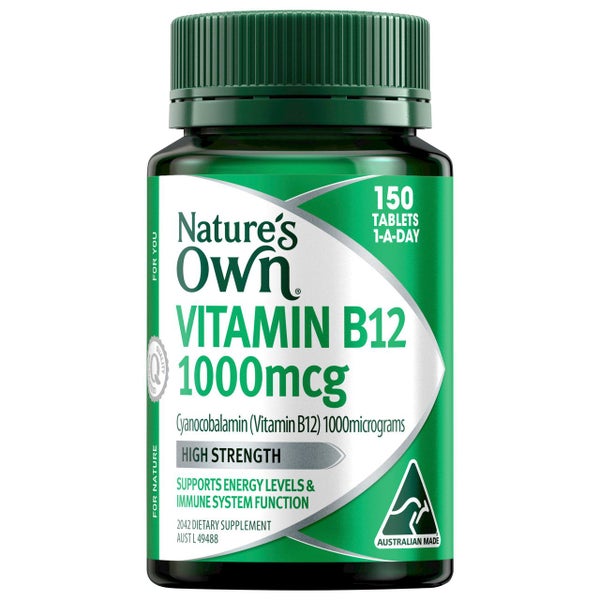 Nature's Own Vitamin B12 1000mcg Tablets 150 Carousel 1