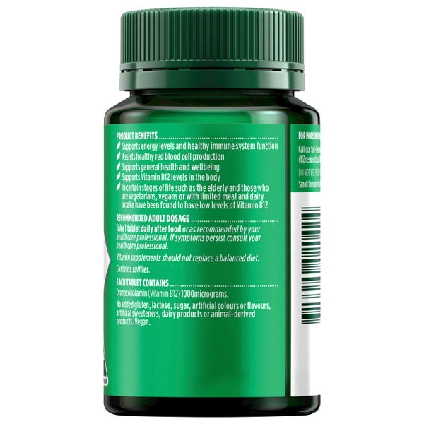 Nature's Own Vitamin B12 1000mcg Tablets 150 Carousel 2