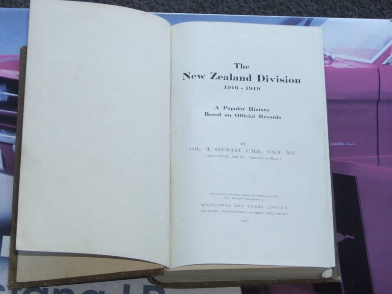 The New Zealand Division Vol. II France62984192827906114