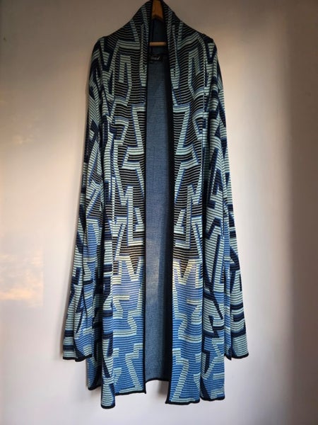 *VIVID* Longline Cardigan Carousel 1