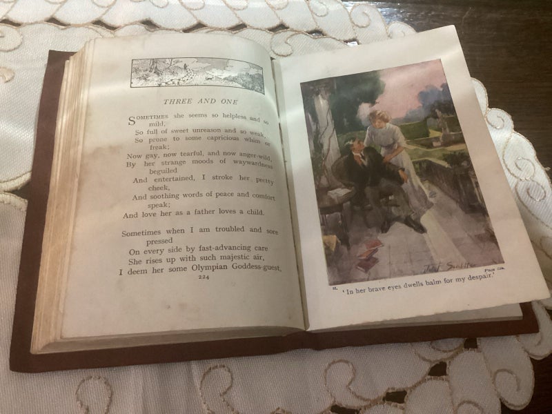 Ella Wheeler Wilcox antique poem book Maurine Carousel 7