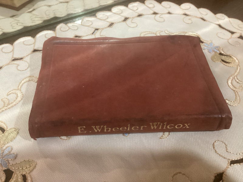 Ella Wheeler Wilcox antique poem book Maurine Carousel 1