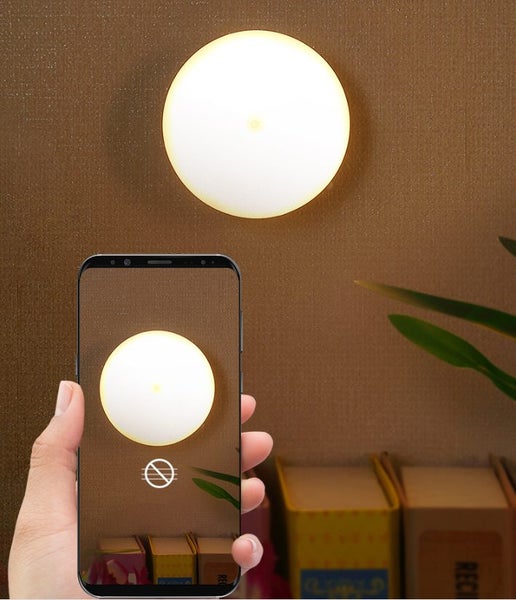 2PCS Rechargeable LED Motion Sensor Light Wireless Cabinet Wardrobe Night Lamp Carousel 4