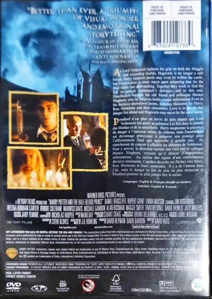 Harry Potter and the Half-Blood Prince (Widescreen Edition) (Region 2 Version)64585544381827111