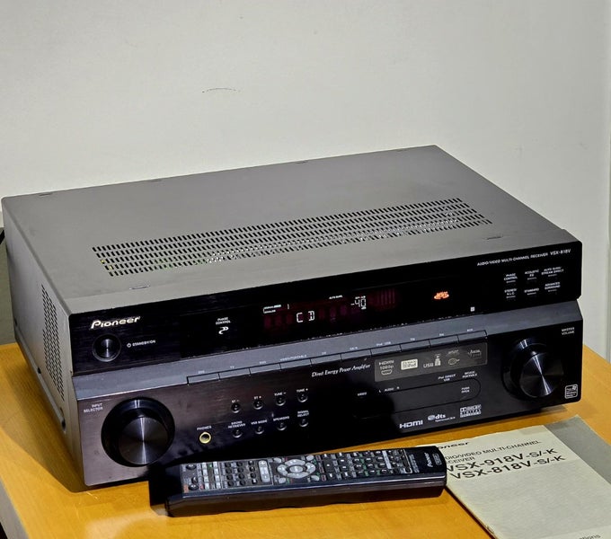 Pioneer VSX-818V-K AV Receiver – $268 Mint Condition | Includes Original Remote Carousel 1