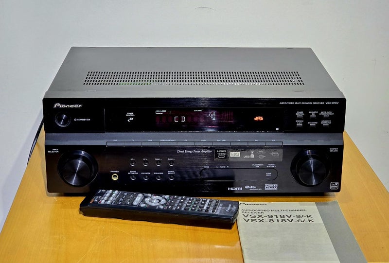 Pioneer VSX-818V-K AV Receiver – $268 Mint Condition | Includes Original Remote Carousel 2
