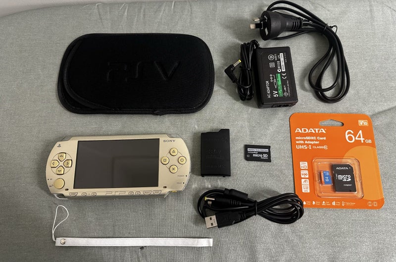 PlayStation Portable (PSP) 1000 – Champagne Gold | 64GB | Fully Set Up Carousel 1