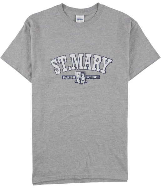 Gildan Mens St. Mary Parish School Graphic T-Shirt, NWT Carousel 1