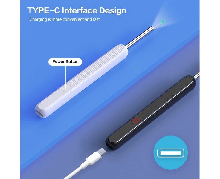Ear Wax 7 In 1 Removal Kit Camera, Smart Bud Cleaner Black iPhone, Ipad & And Carousel 2
