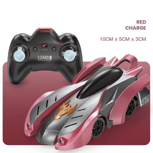 Electric Remote Control Wall Climbing Car For Kids Mini Toy Red Flame Watch Rc Carousel 2