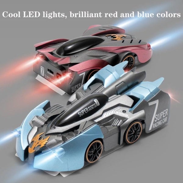 Electric Remote Control Wall Climbing Car For Kids Mini Toy Red Flame Watch Rc Carousel 7