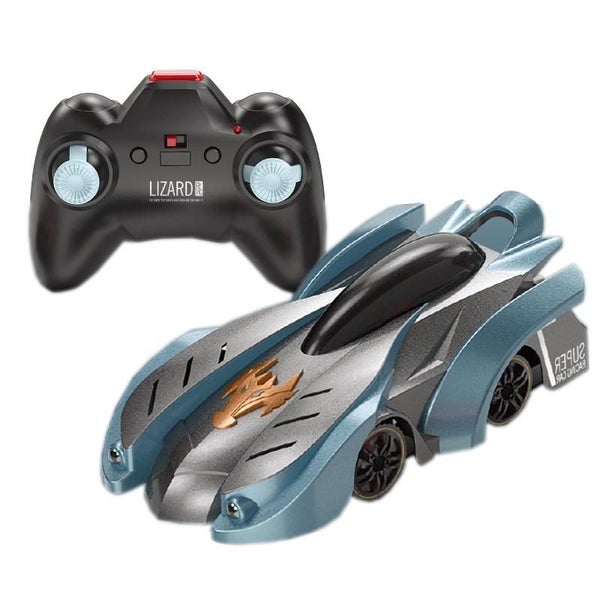 Electric Remote Control Wall Climbing Car For Kids Mini Toy Blue Break Watch Rc Carousel 5