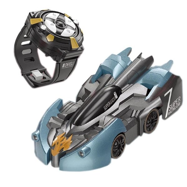 Electric Remote Control Wall Climbing Car For Kids Mini Toy Blue Break Handle R Carousel 6