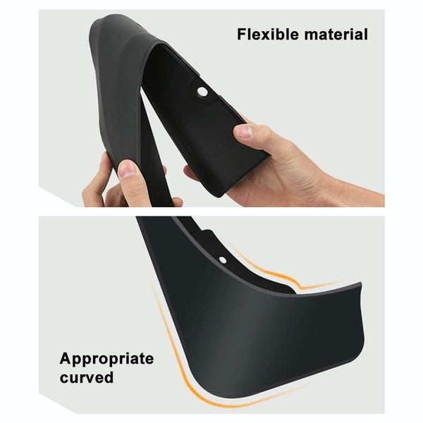 For Bmw X5 M Sports F15 2014 2018 4Pcs / Set Car Auto Soft Plastic Splash Flaps Carousel 2