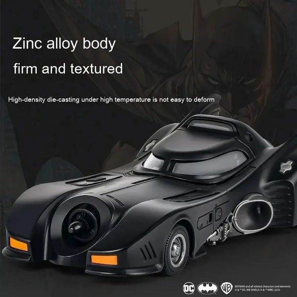 1:24 1989 Batmobile Die-cast Car with Batman Figure, Toys for Kids and Adults Carousel 2