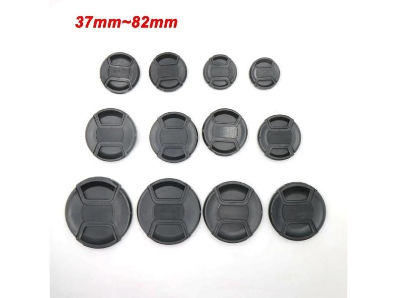 10PCS 37 40.5 43 46 49 52 55 58 62 67 72 77 82 Mm Snap-on Camera Front Lens Cap Carousel 1