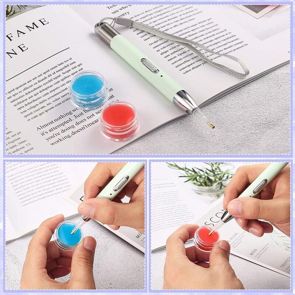 5D Diamond Painting Pen with Light USB Rechargeable Carousel 2