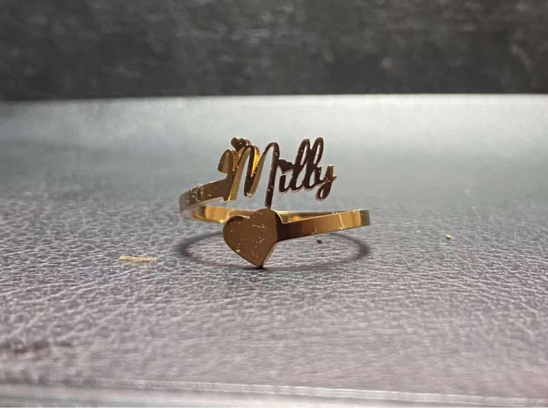 Adjustable personalised ring63003978159107112