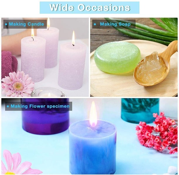 Silicone Candle Molds Resin Moulds Aromatherapy Carousel 14