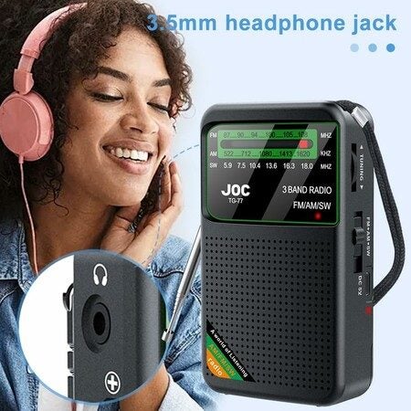 Portable Pocket Radio FM AM SW Radio Carousel 1