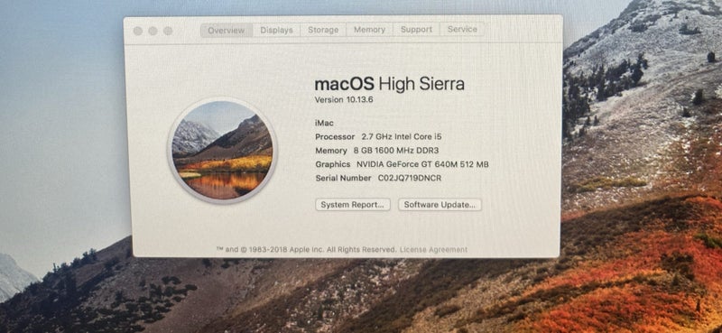 Apple iMac "Core i5" 2.7 21.5" (Late 2012) Carousel 2