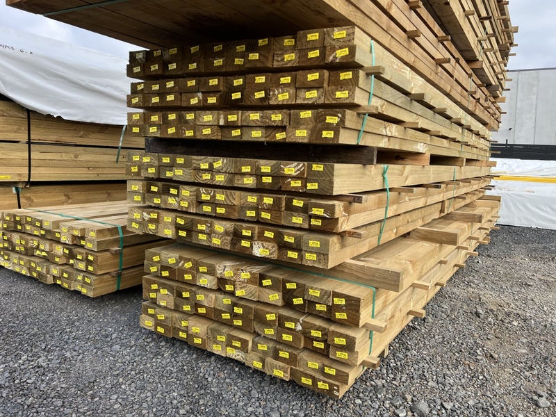 !! Super Deal !! Fence Rails Timber 100x50 H3 RS 4.8m (Delivery within Auckland) Carousel 2