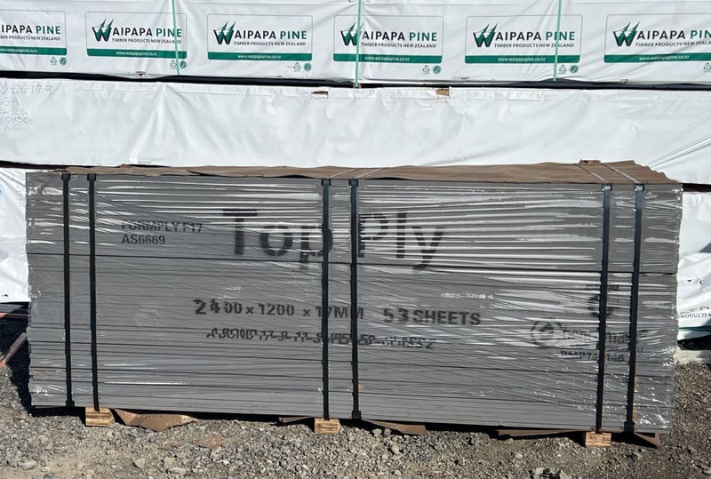 !!Super Deal!!Form Plywood Black Faced 17x2400x1200mm (Delivery within Auckland) Carousel 1