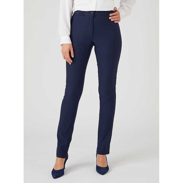 2 pack of Chinos - size 16 - Navy & Ecru - 98% cotton - perfect pants + FREE TOP629935304738591117