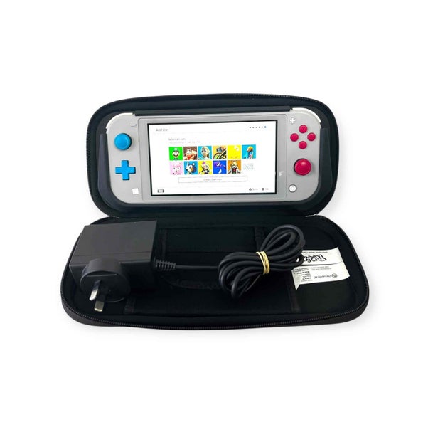 Nintendo Switch Lite Console – With Case & Carrying Case Carousel 1