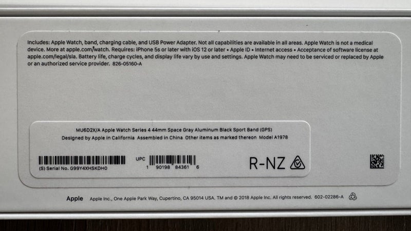 Apple Watch Series 4 Space Gray 44mm63003978325378113