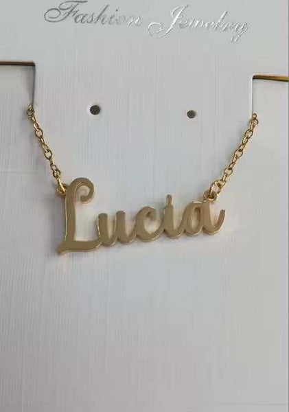 Personalised necklace Carousel 5