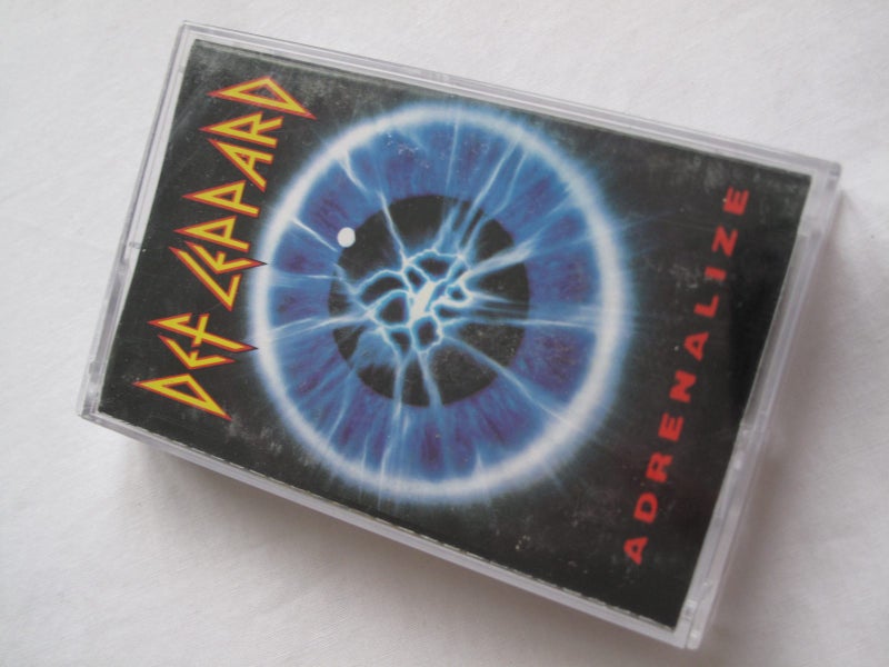 DEF LEPPARD - Adrenalize - Cassette Tape :) Carousel 1