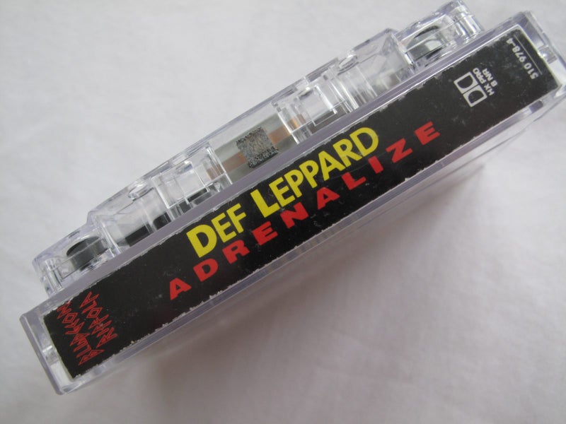 DEF LEPPARD - Adrenalize - Cassette Tape :) Carousel 7