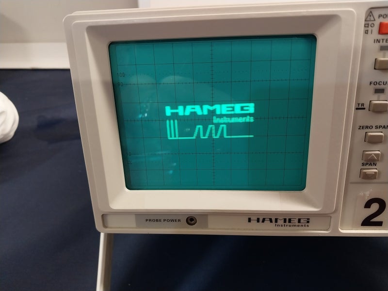 HAMEG 5012-2 Spectrum Analyzer Carousel 1