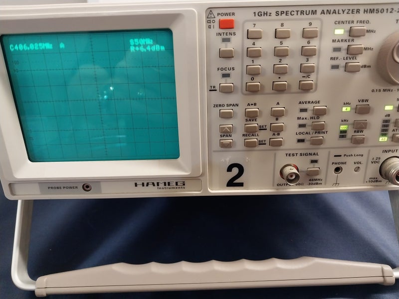 HAMEG 5012-2 Spectrum Analyzer Carousel 2