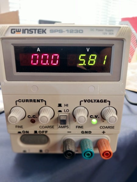 Power Supply Variable INTEK SPS-1230 Carousel 1