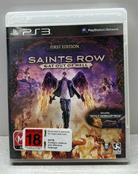 PlayStation 3 Game - Saints Row Gat out of Hell (Misprint Cover) Carousel 1