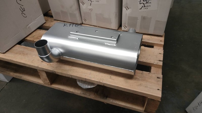 Muffler for Kubota diggers U15 / U30 /U35 /U50 / KH61 / KX91 / Yanmar Vio55 Carousel 1