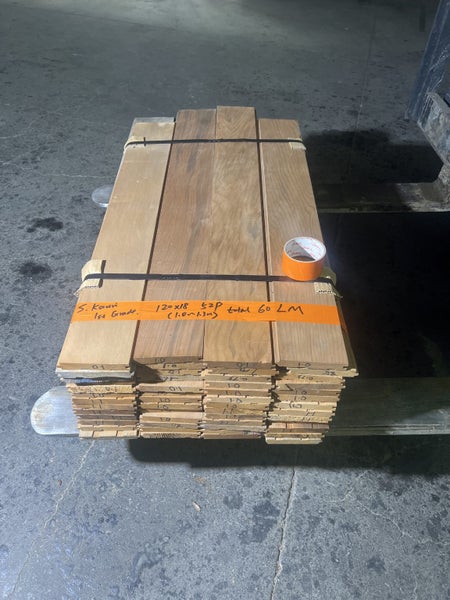 1st grade 120x18 mm Swamp Kauri Flooring 60 LM – final short flooring listing Carousel 1