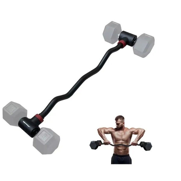 Dumbbell Converter Adjustable Barbell -Curl Bar Carousel 1