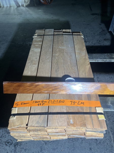 1st grade 120x18 mm Swamp Kauri Flooring 75 LM – final listing (1.2-1.6m) Carousel 1