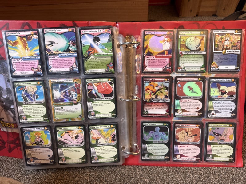 DragonBall Z Cards mint condition kept in folder entire life Carousel 2