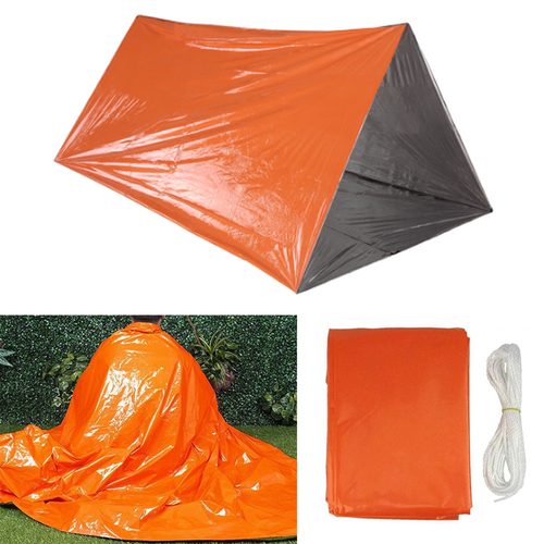 Emergency Tent Sleeping Bag Camping Rescue Survival Sheets Carousel 6