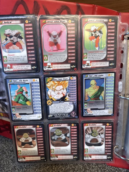 DragonBall Z Cards mint condition kept in folder entire life Carousel 20