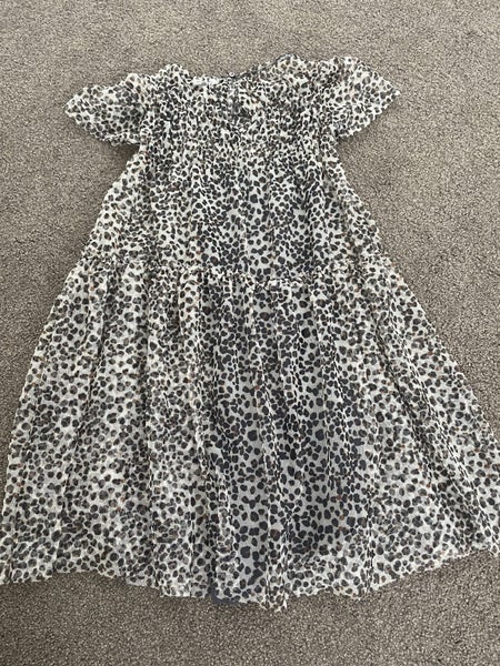 Zara Girls Leopard Print Dress Carousel 5