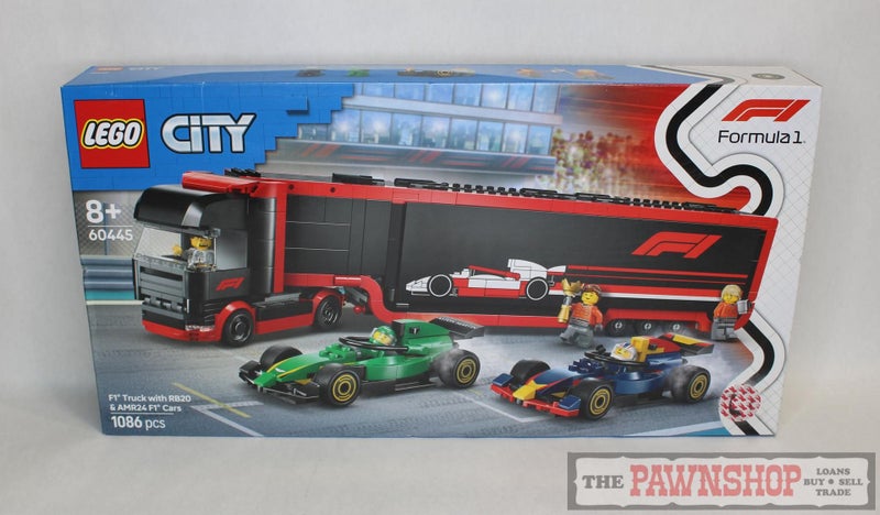 LEGO CITY Formula 1 with RB20 & AMR24 F1 Cars Carousel 1