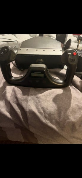 Logitech yoke and rudder pedals62992596856963113