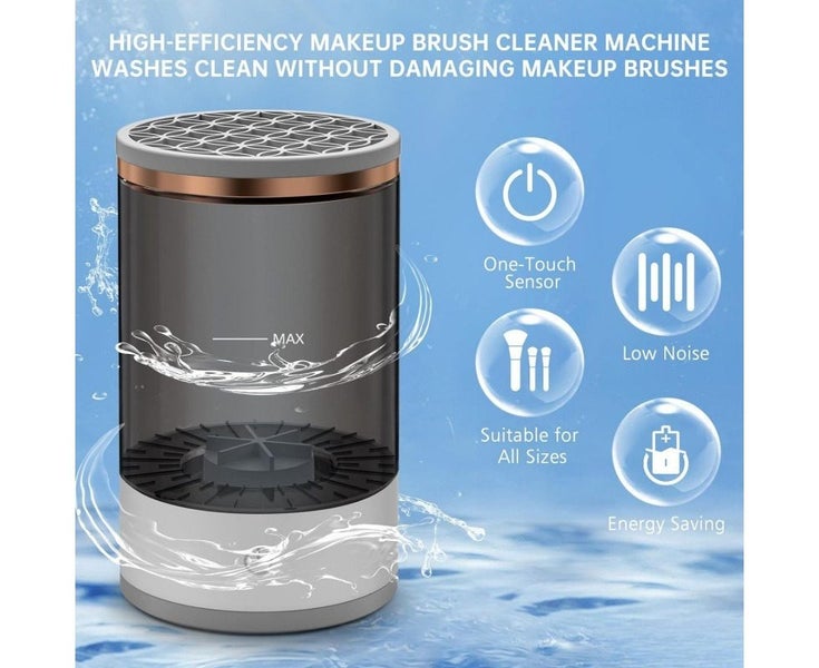 Electric Makeup Brush Cleaner Rechargeable Makeup Brushes Cleaning Tool Autom Carousel 2