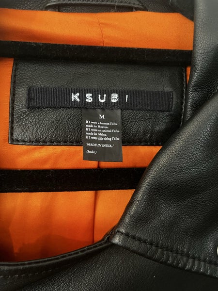 Ksubi Leather Jacket - near new condition62995406491011113
