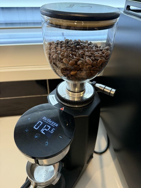 Custom Jet Black Bellezza Inizio Espresso Machine + Bellezza Grinder62995406498819112